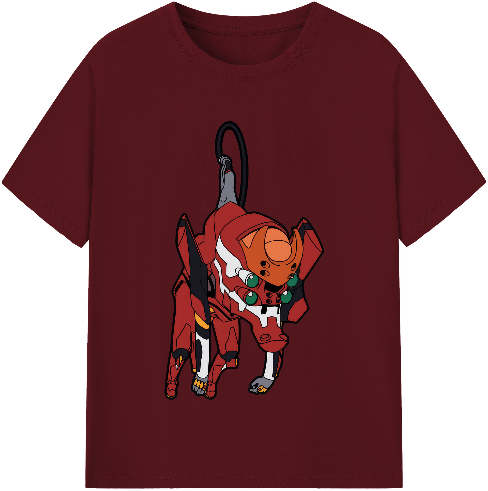 （画像用） EVA 新世紀エヴァンゲリオン 綿100％半袖Tシャツ（フロントプリント）